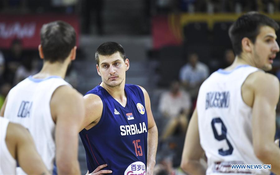 (SP)CHINA-DONGGUAN-BASKETBALL-FIBA WORLD CUP-QUARTER FINAL-ARGENTINA VS SERBIA (CN)
