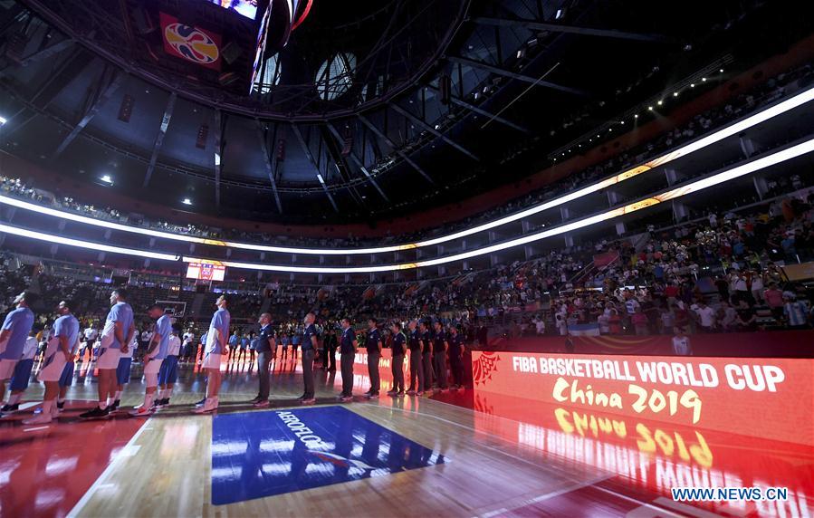 (SP)CHINA-DONGGUAN-BASKETBALL-FIBA WORLD CUP-QUARTER FINAL-ARGENTINA VS SERBIA (CN)
