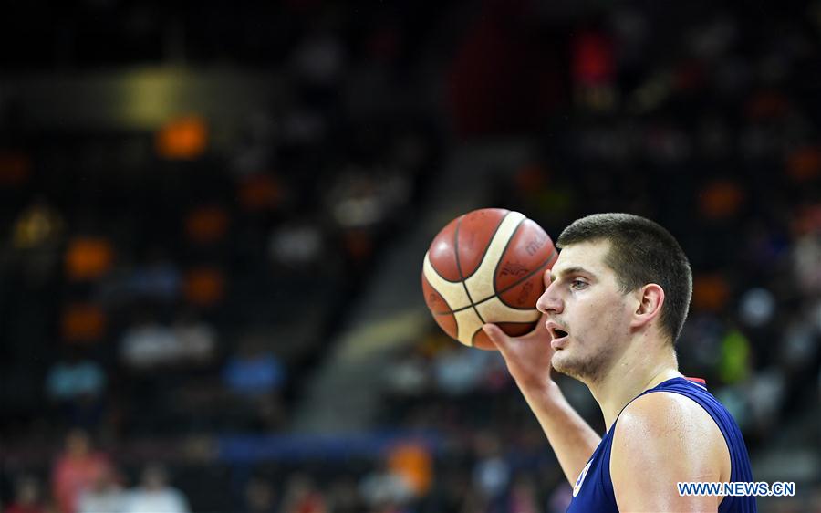 (SP)CHINA-DONGGUAN-BASKETBALL-FIBA WORLD CUP-QUARTER FINAL-ARGENTINA VS SERBIA (CN)