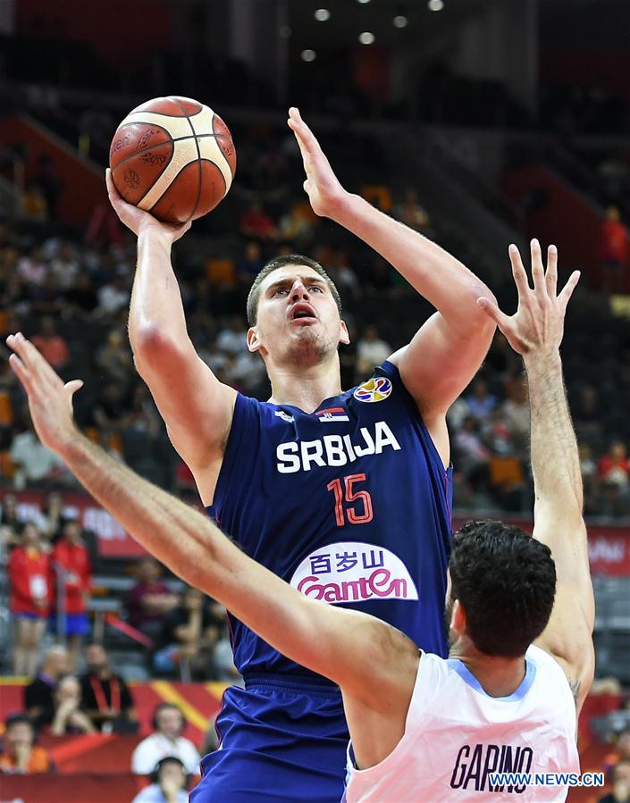 (SP)CHINA-DONGGUAN-BASKETBALL-FIBA WORLD CUP-QUARTER FINAL-ARGENTINA VS SERBIA (CN)