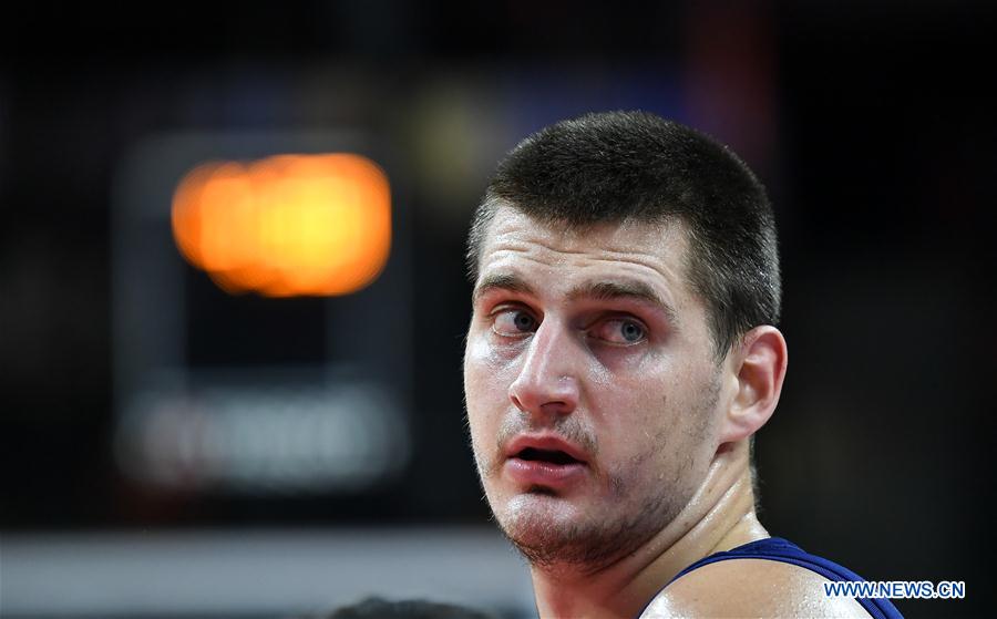 (SP)CHINA-DONGGUAN-BASKETBALL-FIBA WORLD CUP-QUARTER FINAL-ARGENTINA VS SERBIA (CN)