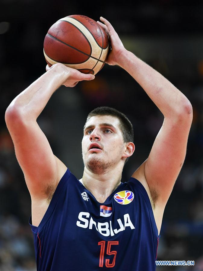 (SP)CHINA-DONGGUAN-BASKETBALL-FIBA WORLD CUP-QUARTER FINAL-ARGENTINA VS SERBIA (CN)