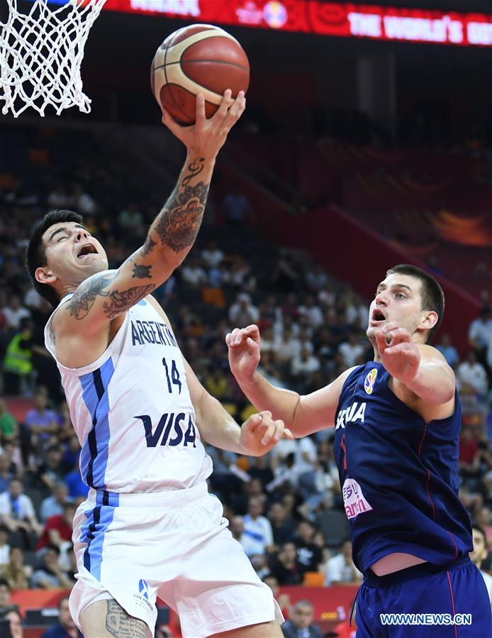 (SP)CHINA-DONGGUAN-BASKETBALL-FIBA WORLD CUP-QUARTER FINAL-ARGENTINA VS SERBIA(CN)