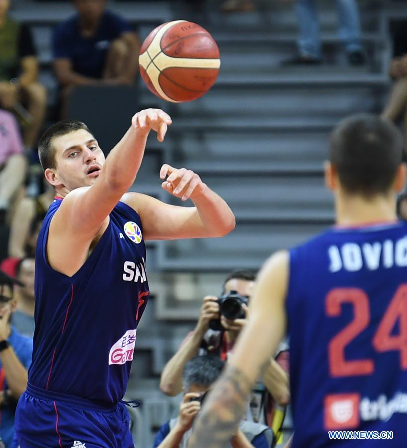 (SP)CHINA-DONGGUAN-BASKETBALL-FIBA WORLD CUP-QUARTER FINAL-ARGENTINA VS SERBIA(CN)