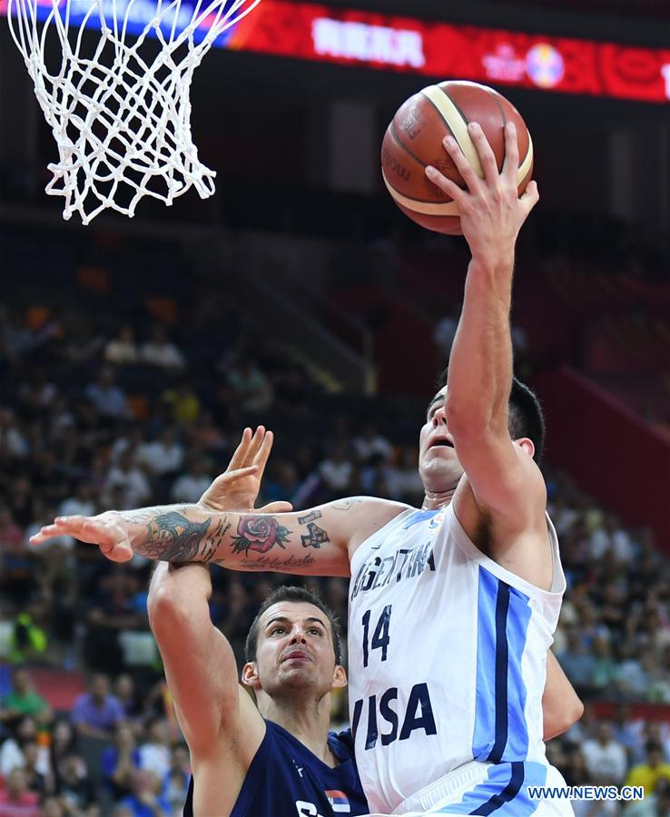 (SP)CHINA-DONGGUAN-BASKETBALL-FIBA WORLD CUP-QUARTER FINAL-ARGENTINA VS SERBIA(CN)