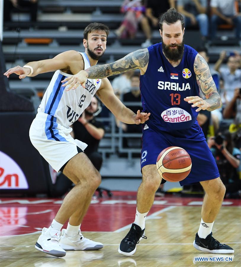 (SP)CHINA-DONGGUAN-BASKETBALL-FIBA WORLD CUP-QUARTER FINAL-ARGENTINA VS SERBIA(CN)
