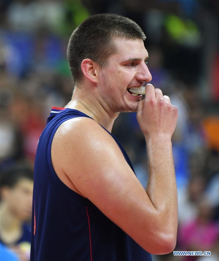 (SP)CHINA-DONGGUAN-BASKETBALL-FIBA WORLD CUP-QUARTER FINAL-ARGENTINA VS SERBIA(CN)