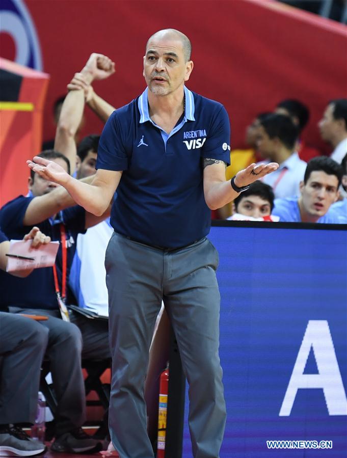 (SP)CHINA-DONGGUAN-BASKETBALL-FIBA WORLD CUP-QUARTER FINAL-ARGENTINA VS SERBIA(CN)