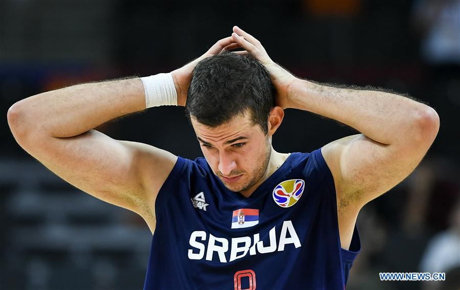 (SP)CHINA-DONGGUAN-BASKETBALL-FIBA WORLD CUP-QUARTER FINAL-ARGENTINA VS SERBIA (CN)