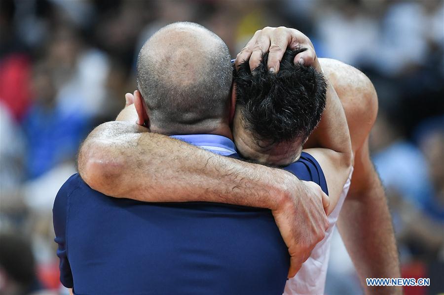 (SP)CHINA-DONGGUAN-BASKETBALL-FIBA WORLD CUP-QUARTER FINAL-ARGENTINA VS SERBIA (CN)