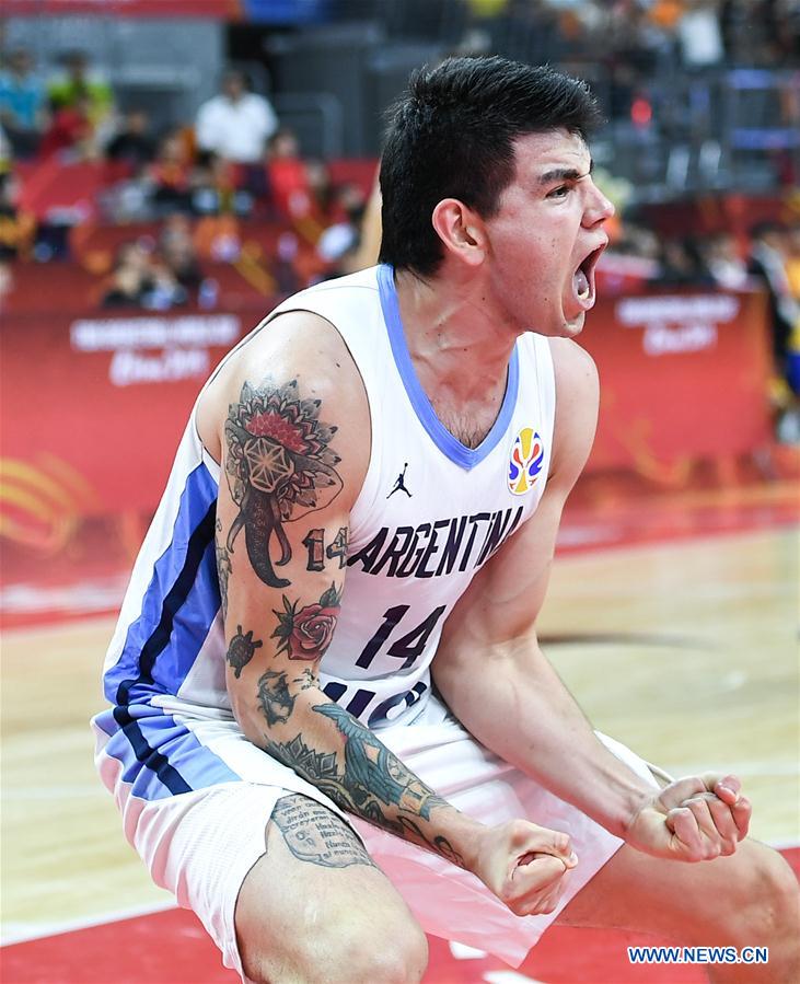 (SP)CHINA-DONGGUAN-BASKETBALL-FIBA WORLD CUP-QUARTER FINAL-ARGENTINA VS SERBIA (CN)