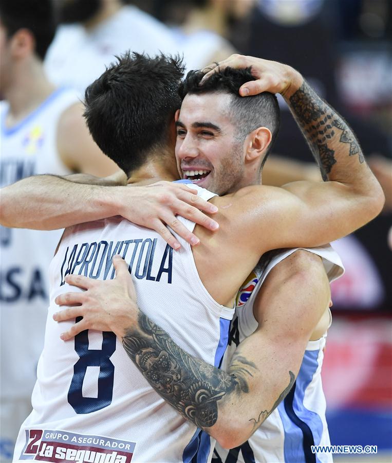 (SP)CHINA-DONGGUAN-BASKETBALL-FIBA WORLD CUP-QUARTER FINAL-ARGENTINA VS SERBIA (CN)
