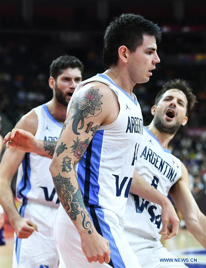 (SP)CHINA-DONGGUAN-BASKETBALL-FIBA WORLD CUP-QUARTER FINAL-ARGENTINA VS SERBIA (CN)
