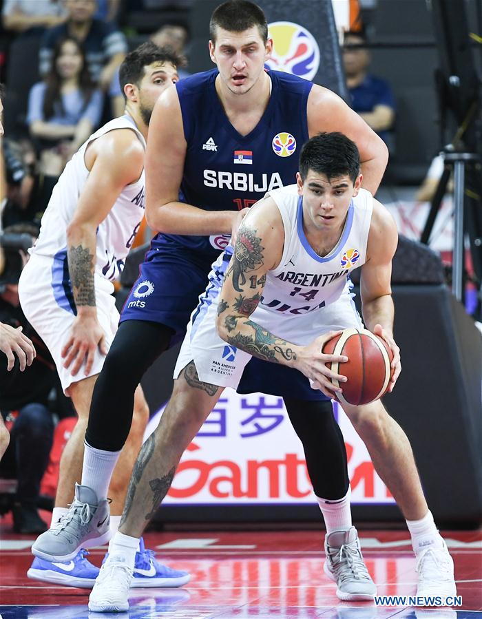 (SP)CHINA-DONGGUAN-BASKETBALL-FIBA WORLD CUP-QUARTER FINAL-ARGENTINA VS SERBIA(CN)