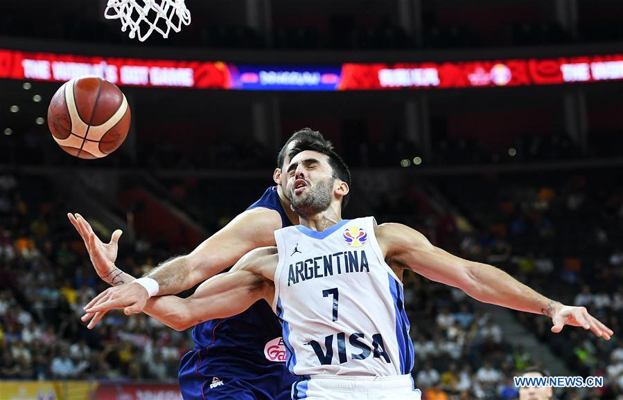(SP)CHINA-DONGGUAN-BASKETBALL-FIBA WORLD CUP-QUARTER FINAL-ARGENTINA VS SERBIA(CN)