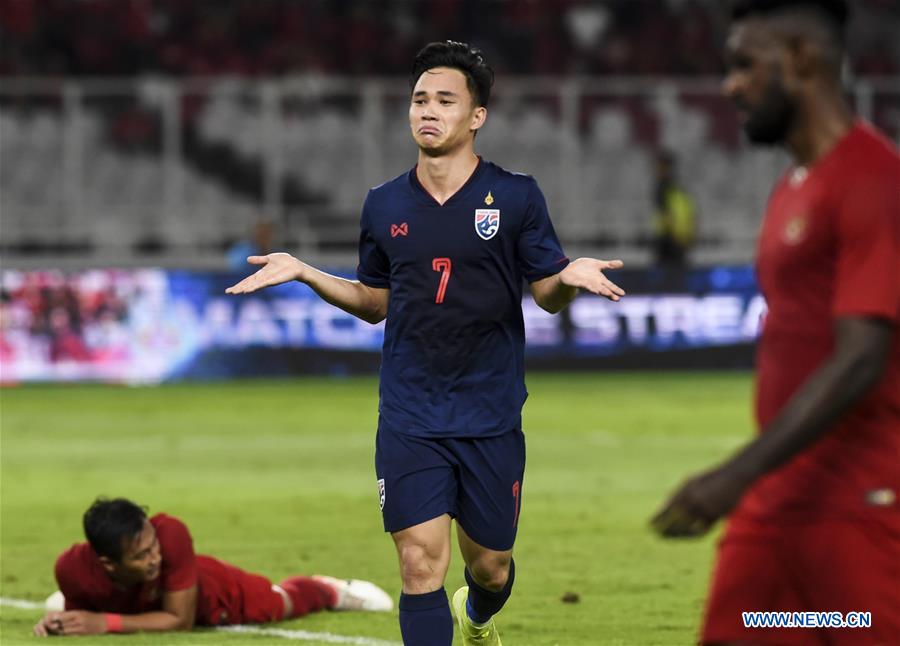 (SP)INDONESIA-JAKARTA-SOCCER-FIFA WORLD CUP QUATAR 2022-QUALIFIER-INDONESIA VS THAILAND