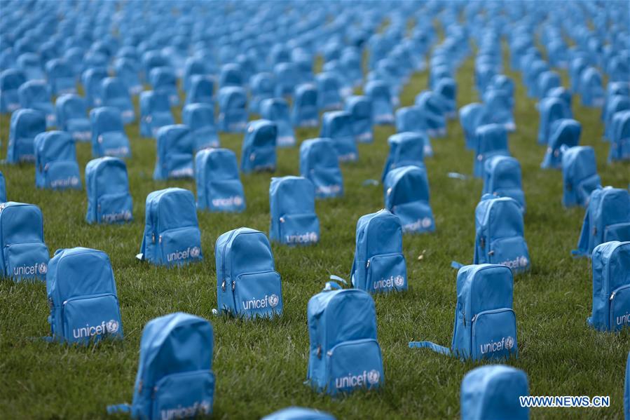 UN-UNICEF-INSTALLATION-CONFLICT-CHILDREN-DEATHS