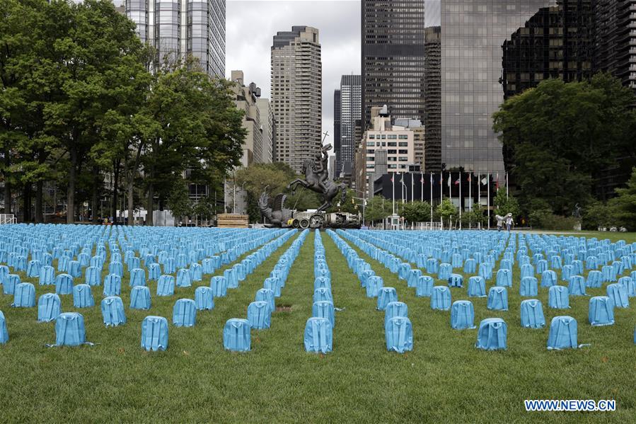 UN-UNICEF-INSTALLATION-CONFLICT-CHILDREN-DEATHS