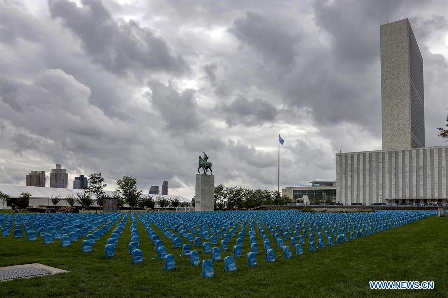 UN-UNICEF-INSTALLATION-CONFLICT-CHILDREN-DEATHS