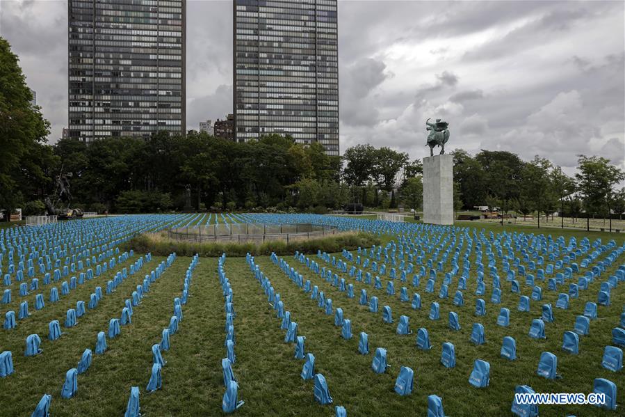 UN-UNICEF-INSTALLATION-CONFLICT-CHILDREN-DEATHS
