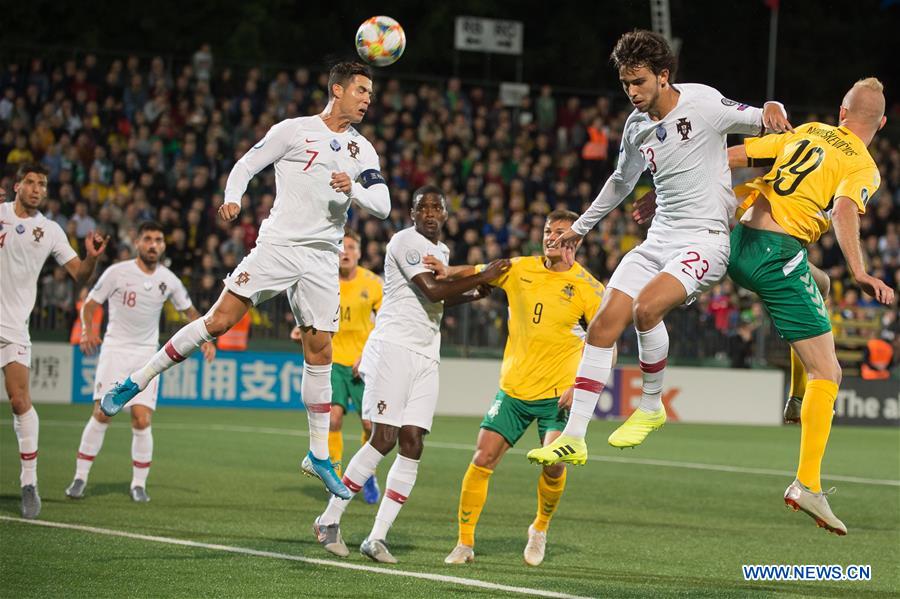 (SP)LITHUANIA-VILNIUS-SOCCER-UEFA EURO 2020 QUALIFYING MATCH-LITHUANIA VS PORTUGAL