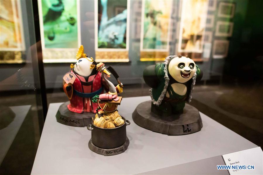 AUSTRALIA-CANBERRA-EXHIBITION-DREAMWORKS ANIMATION