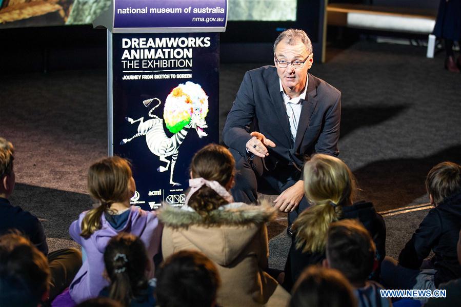 AUSTRALIA-CANBERRA-EXHIBITION-DREAMWORKS ANIMATION