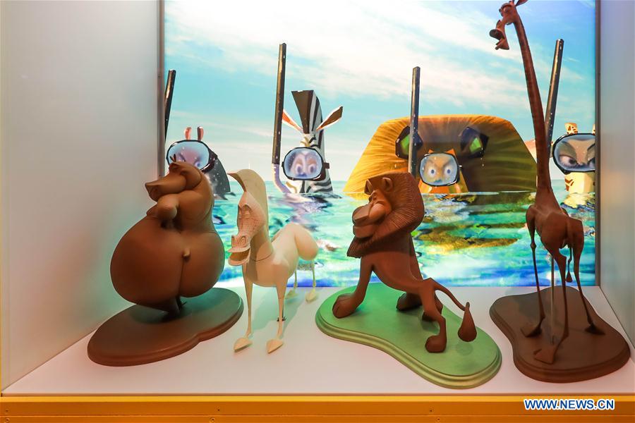 AUSTRALIA-CANBERRA-EXHIBITION-DREAMWORKS ANIMATION