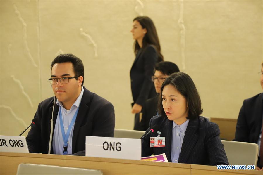 SWITZERLAND-GENEVA-UN-CHINA-HONG KONG-WOMEN REPRESENTATIVE