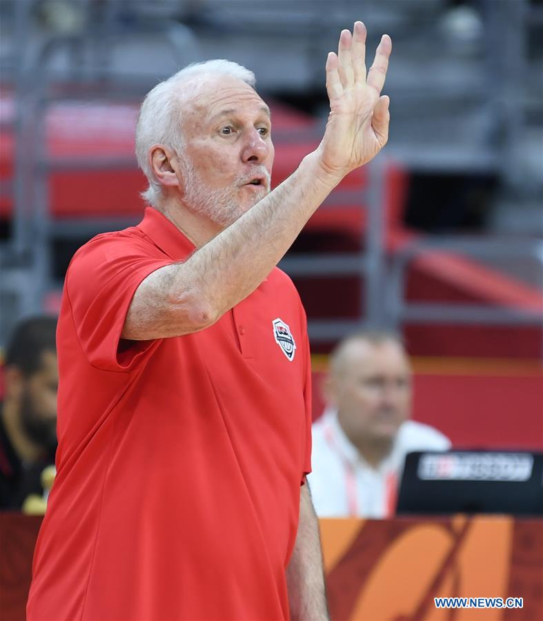 (SP)CHINA-DONGGUAN-BASKETBALL-FIBA WORLD CUP-CLASSIFICAITON GAMES 5-8-THE UNITED STATES VS SERBIA(CN)