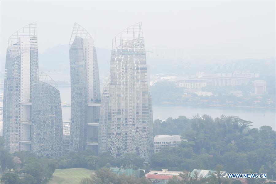 SINGAPORE-WEATHER-HAZE