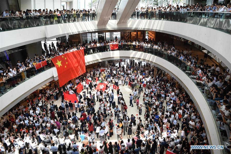 CHINA-HONG KONG-FLASH MOB (CN)