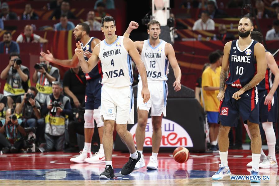(SP)CHINA-BEIJING-BASKETBALL-FIBA WORLD CUP-SEMI FINALS-ARG VS FRA(CN)