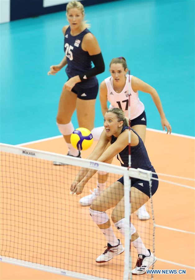 (SP)JAPAN-HAMAMATSU-VOLLEYBALL-WOMEN'S WORLD CUP-US VS KENYA