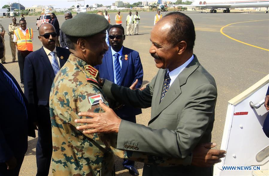 SUDAN-KHARTOUM-ERITREAN PRESIDENT-VISIT