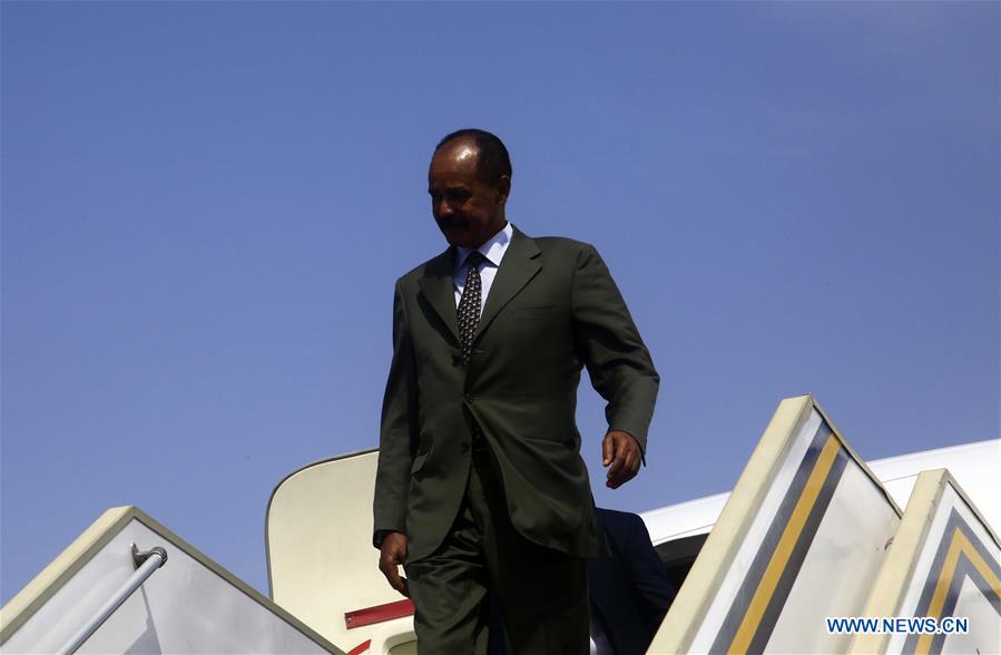 SUDAN-KHARTOUM-ERITREAN PRESIDENT-VISIT