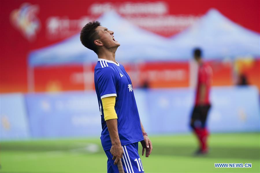 (SP)CHINA-ZHENGZHOU-NATIONAL TRADITIONAL GAMES OF ETHNIC MINORITIES-WOOD BALL(CN)