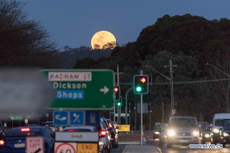 AUSTRALIA-CANBERRA-MOON