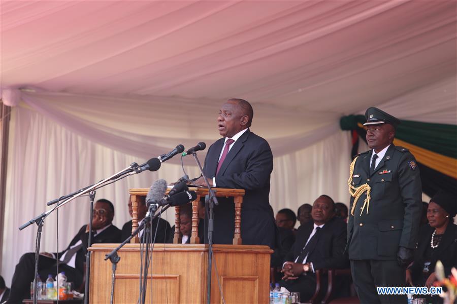 ZIMBABWE-HARARE-MUGABE-STATE FUNERAL