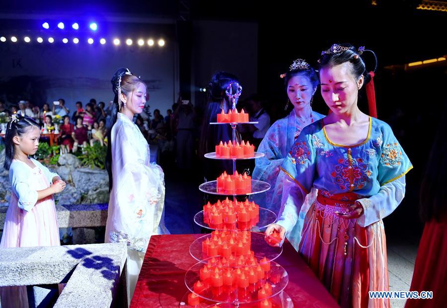 CHINA-FUJIAN-FUZHOU-MID-AUTUMN FESTIVAL-BLESSING CEREMONY (CN)