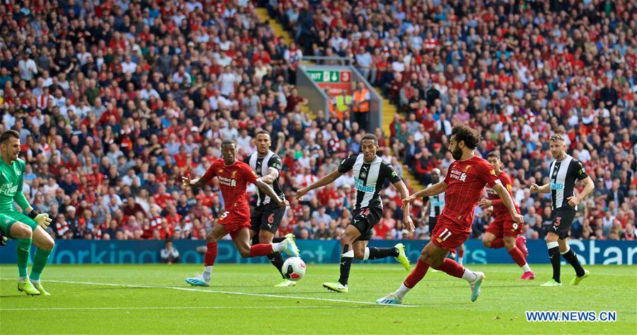 (SP) BRITAIN-LIVERPOOL-FOOTBALL-PREMIER LEAGUE-LIVERPOOL VS NEWCASTLE UNITED
