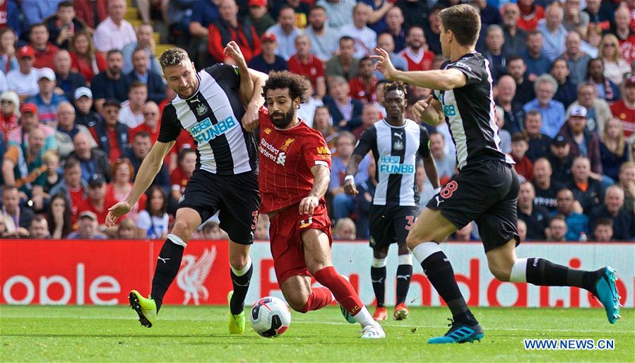 (SP) BRITAIN-LIVERPOOL-FOOTBALL-PREMIER LEAGUE-LIVERPOOL VS NEWCASTLE UNITED