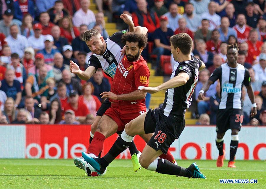 (SP) BRITAIN-LIVERPOOL-FOOTBALL-PREMIER LEAGUE-LIVERPOOL VS NEWCASTLE UNITED