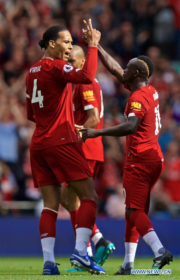 (SP) BRITAIN-LIVERPOOL-FOOTBALL-PREMIER LEAGUE-LIVERPOOL VS NEWCASTLE UNITED