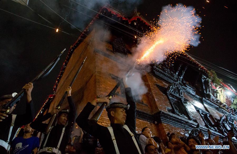 NEPAL-KATHMANDU-INDRAJATRA FESTIVAL-CELEBRATION
