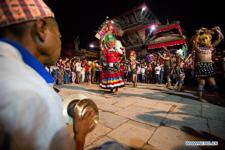 NEPAL-KATHMANDU-INDRAJATRA FESTIVAL-CELEBRATION