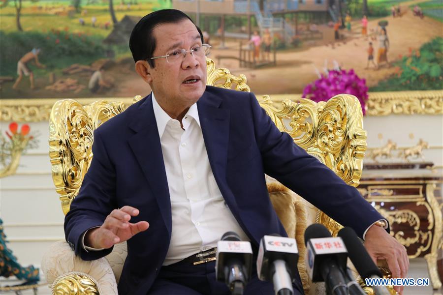 CAMBODIA-KANDAL-PM-INTERVIEW