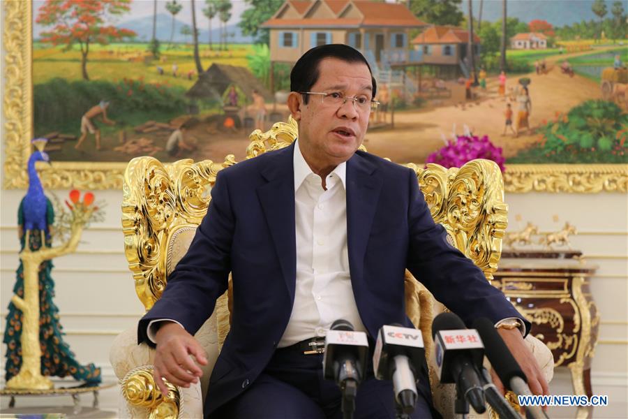 CAMBODIA-KANDAL-PM-INTERVIEW