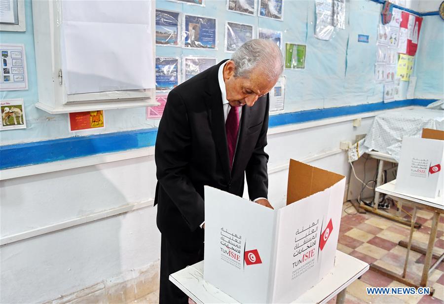 TUNISIA-TUNIS-PRESIDENTIAL ELECTION-VOTING