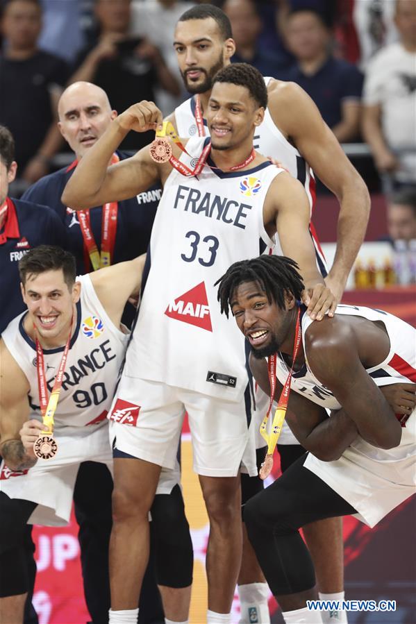 (SP)CHINA-BEIJING-BASKETBALL-FIBA WORLD CUP-FRA VS AUS (CN)